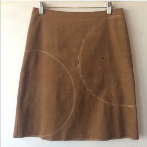 IVANAHELSINKI Vintage corduroy skirt Helsinki tan IVANA